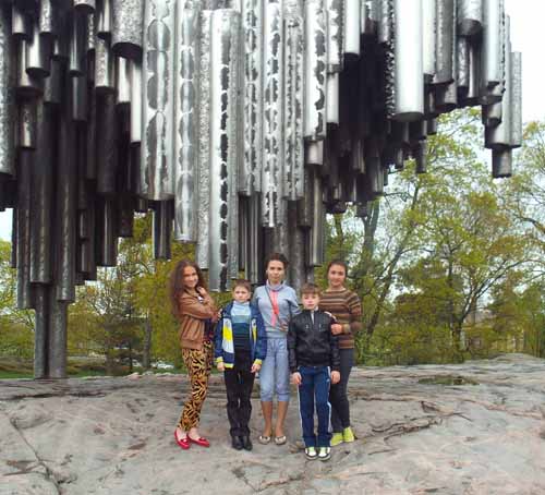 памятник Сибелиусу в Финляндии, национальный парк