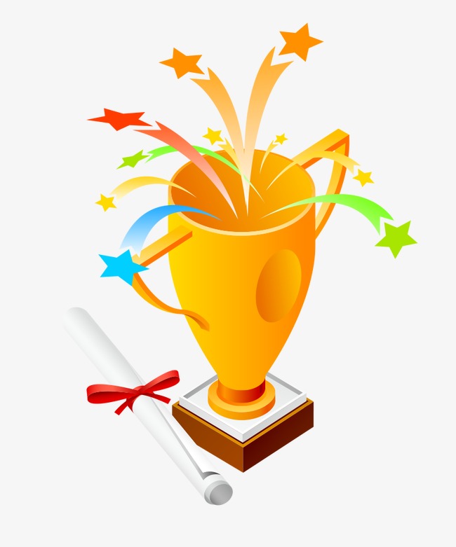 pngtree cartoon trophies png clipart 2708883